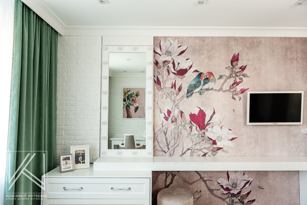 Реализованный интерьер четырехкомнатной квартиры