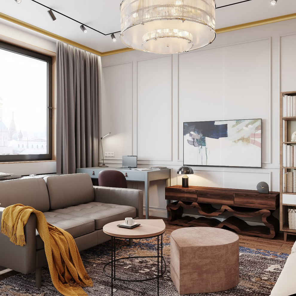 Кухня-гостиная проект "Вкус инжира"