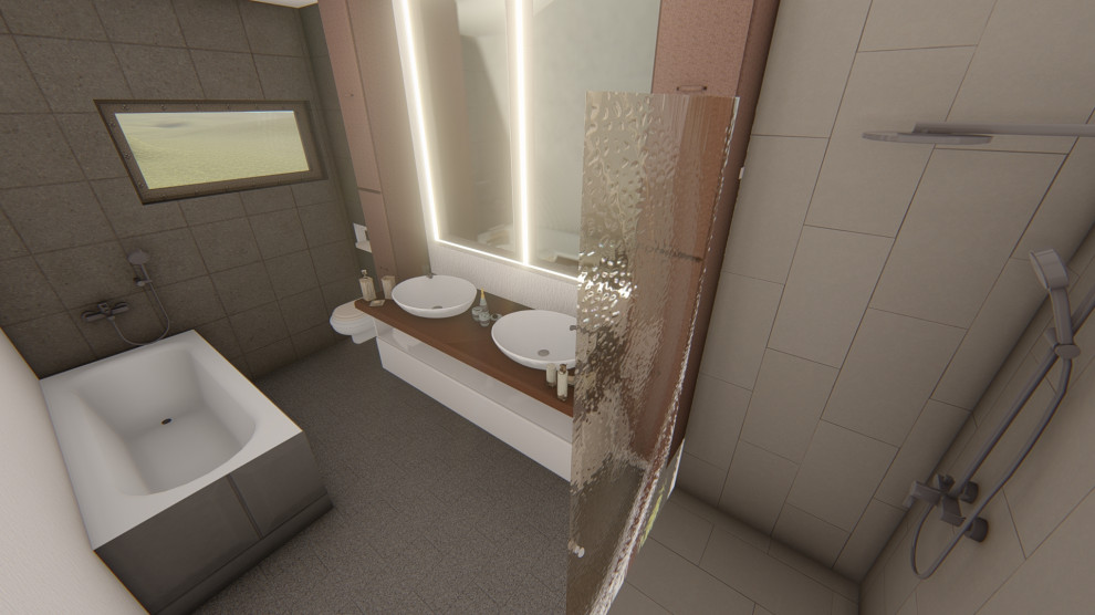 Планировки существующего коттеджа и планировка территории