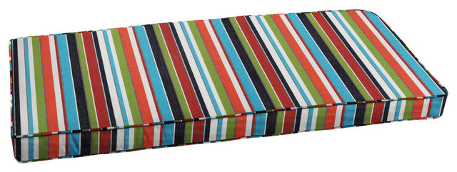 Sunbrella Colorful Stripe Indoor Outdoor Bench Cushion 48x19 Indoor Outdoor Bench Cushion 48x19