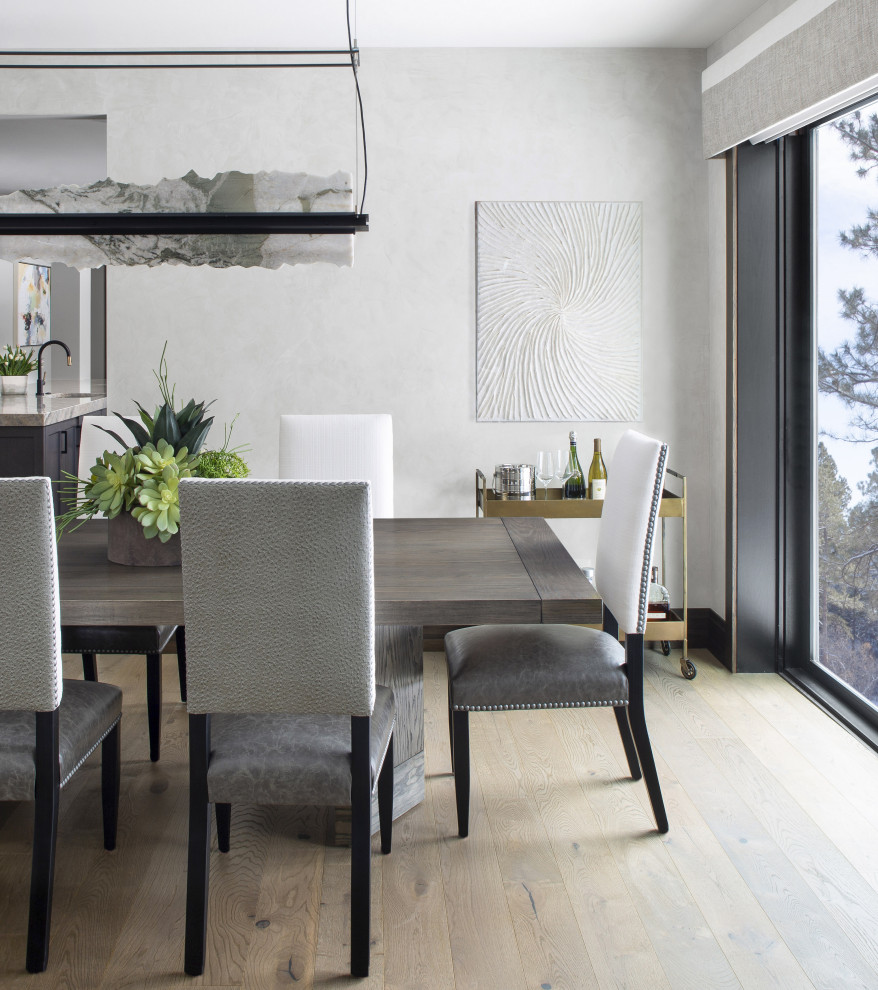 Design ideas for a dining room in Denver.