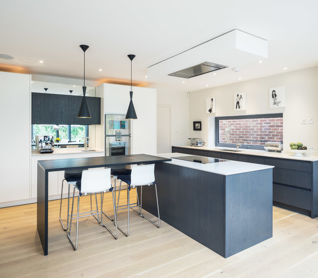Burghley Avenue contemporaneo-cocina