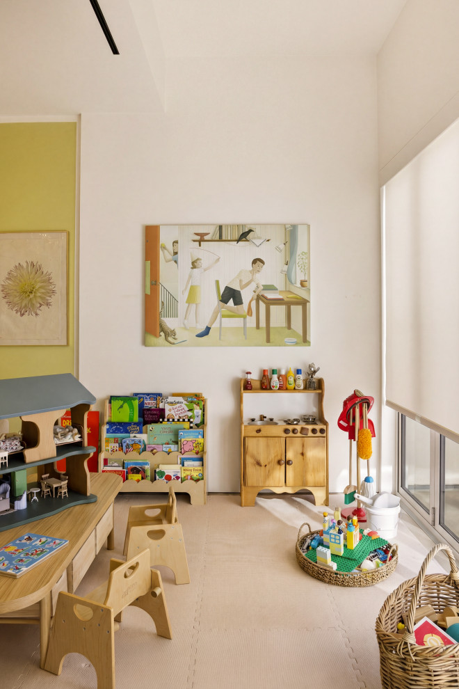 Inspiration for a contemporary kids' room remodel in Los Angeles