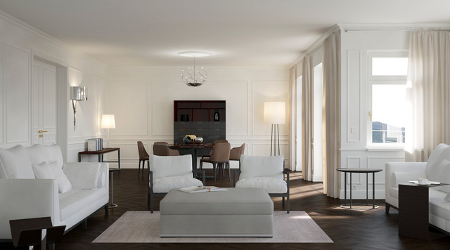 Classic Wohnwelt transitional-living-room