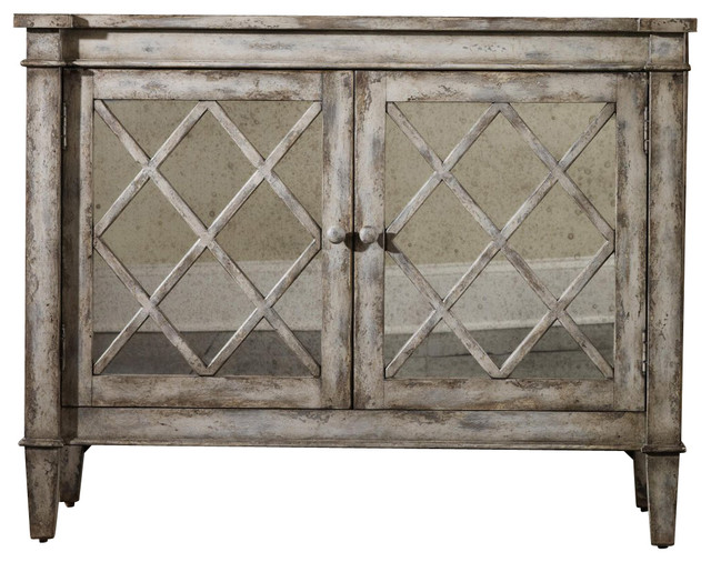 Melange Villa Blanca Chest, Light Wood