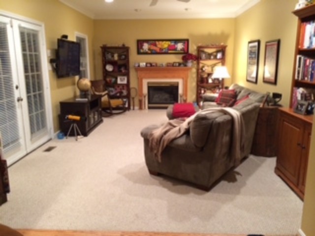 What is the best seating layout for a 13x20 family room