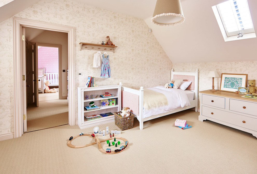 Country kids' room in Gloucestershire.