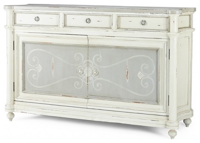 Cabinet Baddingham Sideboard Two Door French Linen And Country