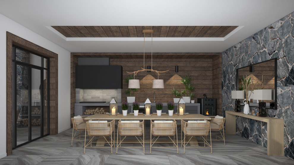 Шале в современном стиле.