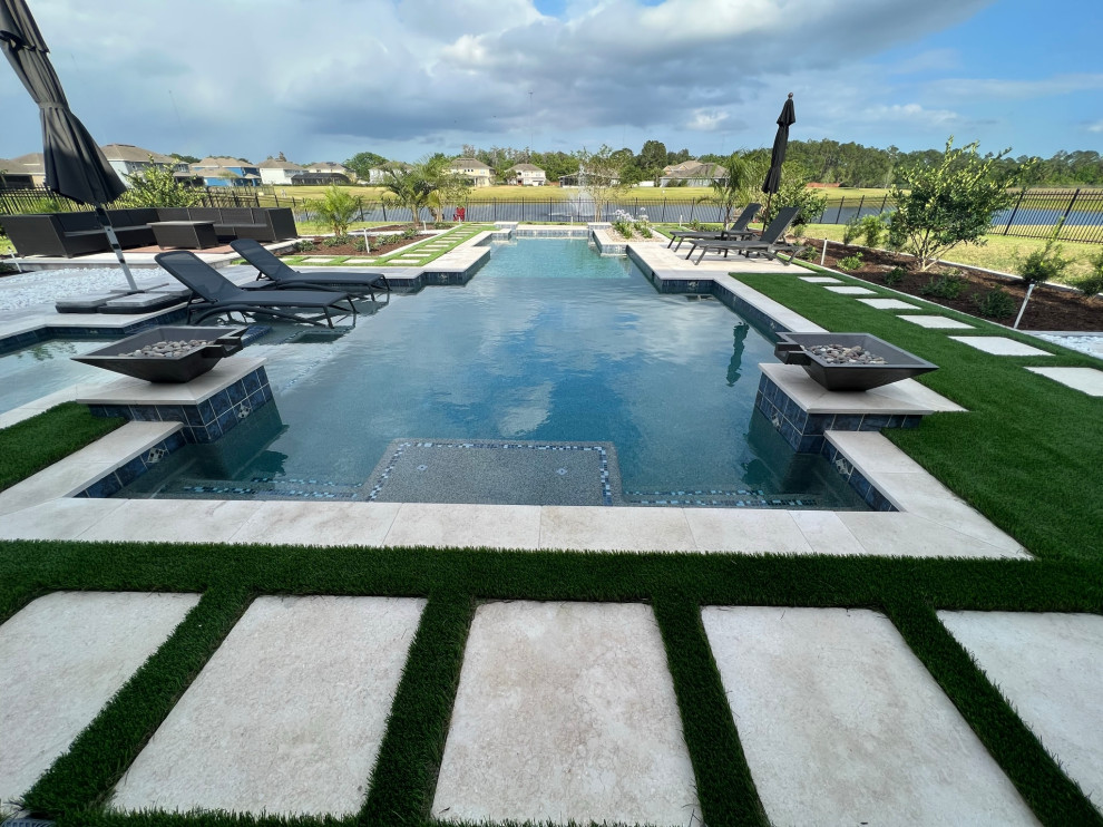 Resort Style Backyard
