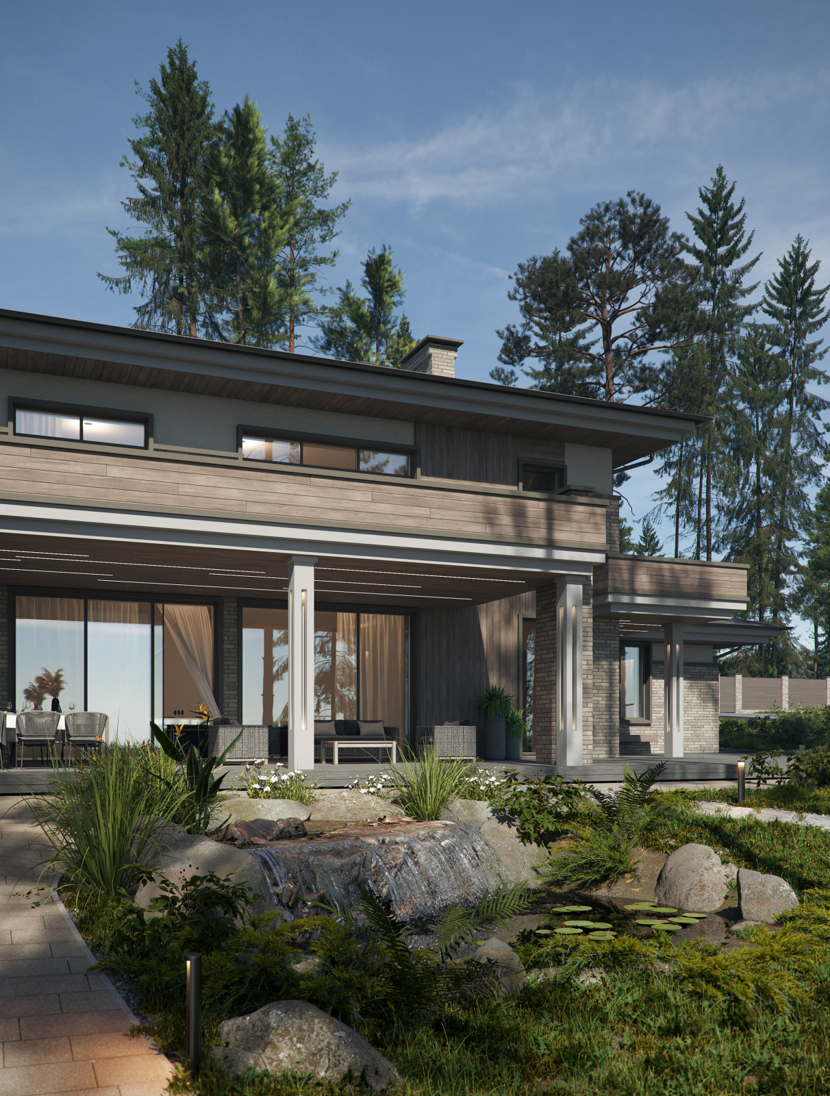 Усадьба в лесу