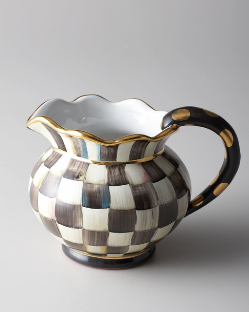 Courtly Check Pitcher