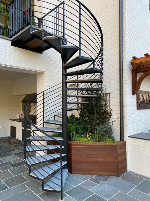 Outdoor Shower Reimagined - Contemporary - Patio - Atlanta - by Douglas