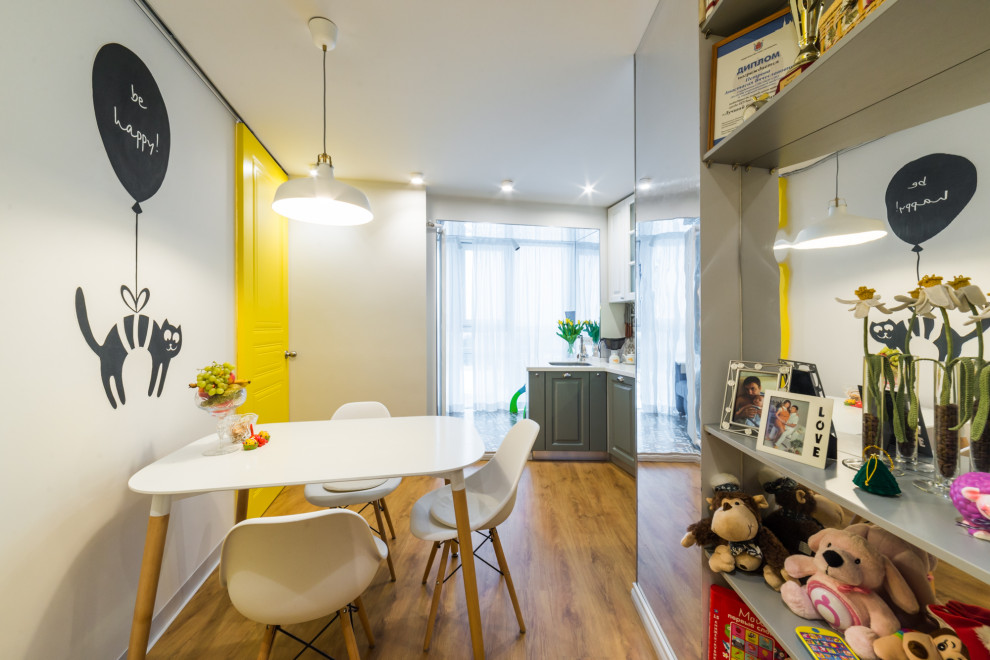 Яркая квартира для молодой семьи