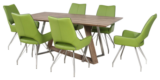 Madison Dining Table With Melbourne Chairs Gr Green Large Madison Dining Table With Melbourne Chairs Gr Green Large Contemporary Sets By Shankar Uk Llp