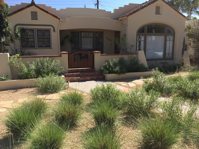 Drought tolerant garden in Kensington amerikansk-southwestern-have