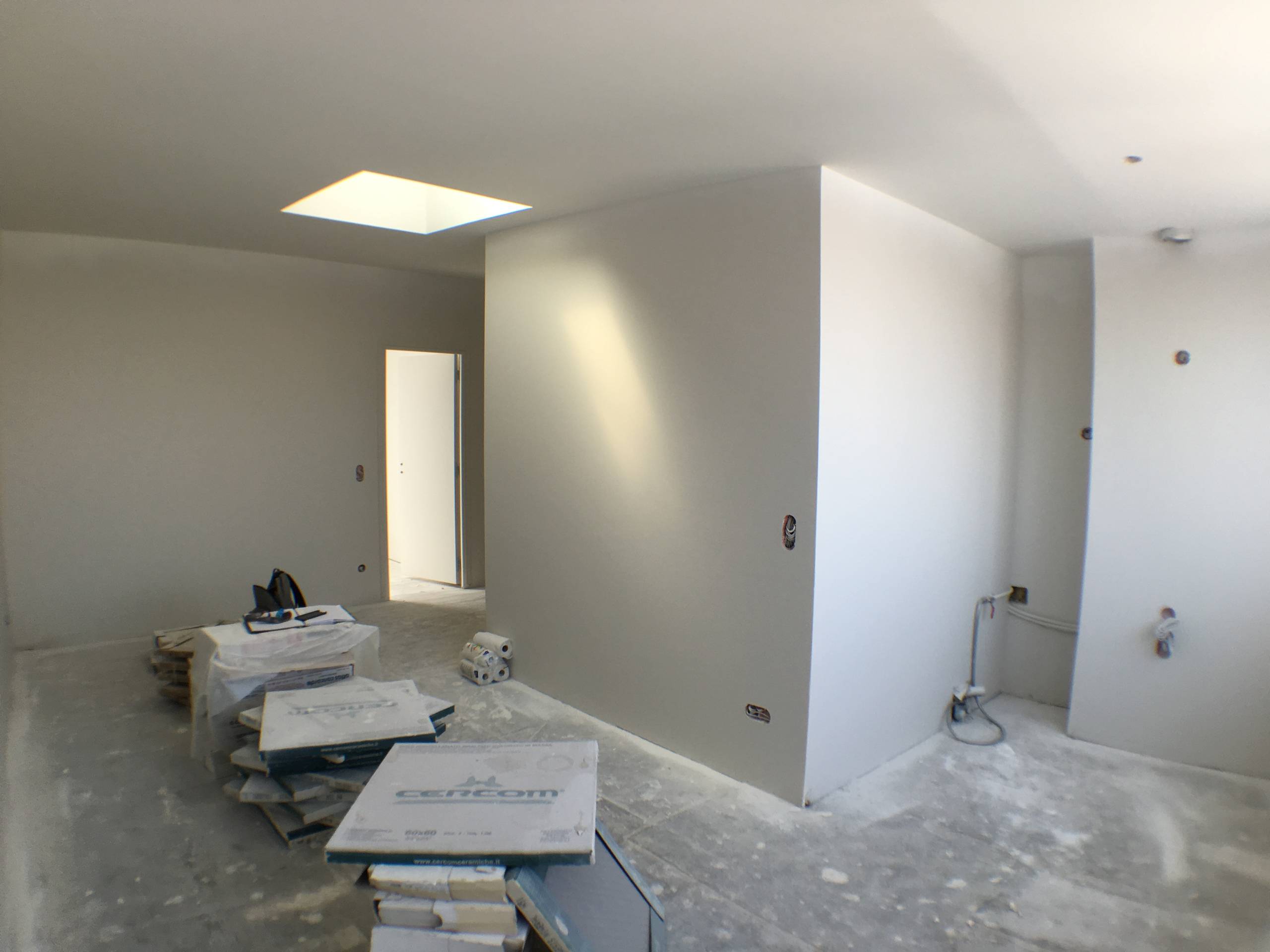 Extantion grenier en 2 appartements