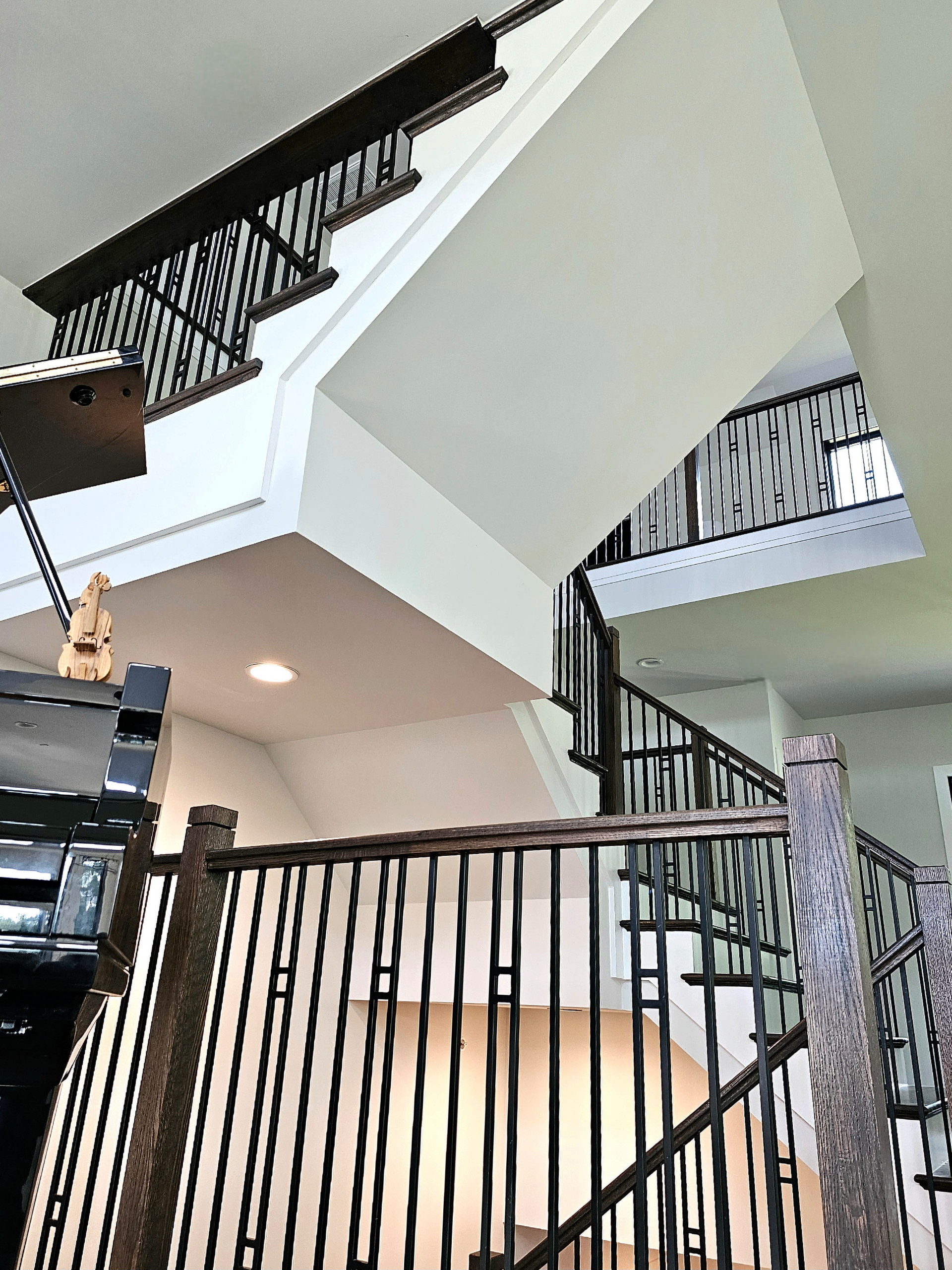 109_Impressive Floating Staircase in Countryside Retreat, Upper Marlboro, MD