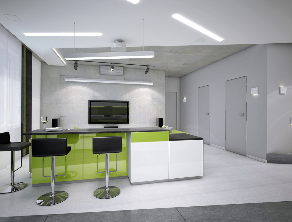 Проект квартиры в современном стиле