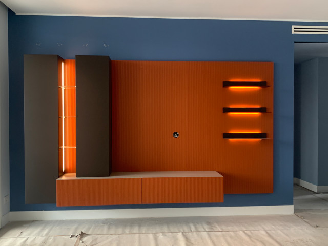 INTERIOR DESIGN APPARTAMENTO/LIVING modern-wohnzimmer