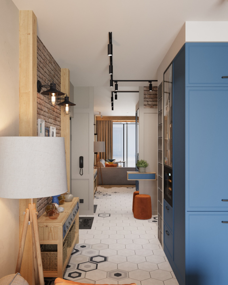 Проект квартиры для девушки 67 кв.м