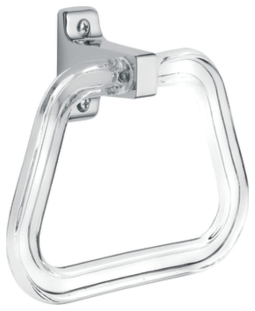 Moen 950 Towel Ring from the Donner Economy Collection Contemporary