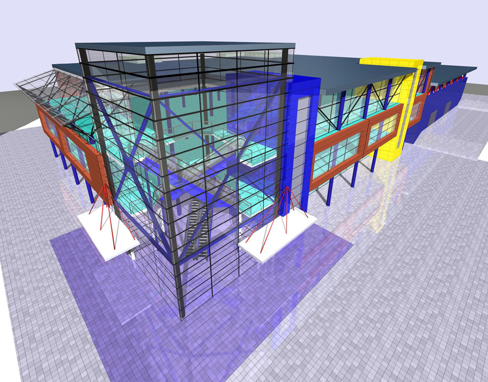 Эскизные проекты торговых зданий в г.Екатеринбурге