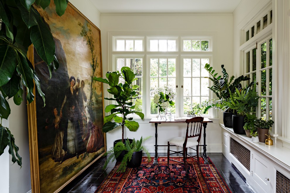 Inspiration for a timeless sunroom remodel in Portland