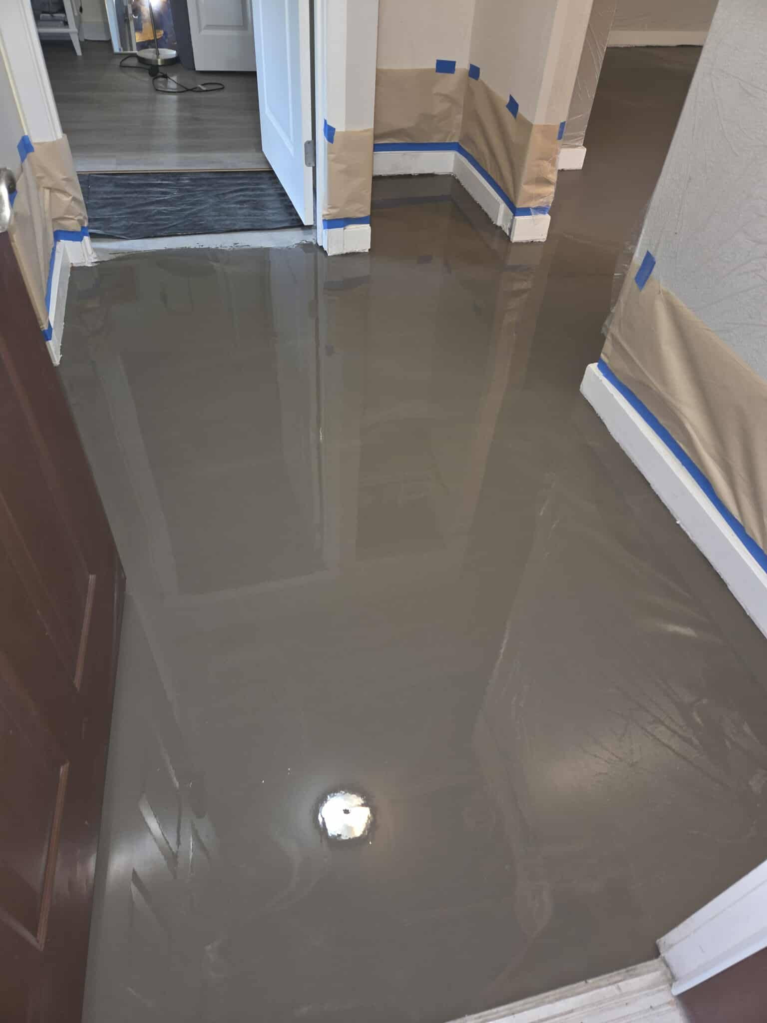 Concrete Subfloor Leveling & Prep