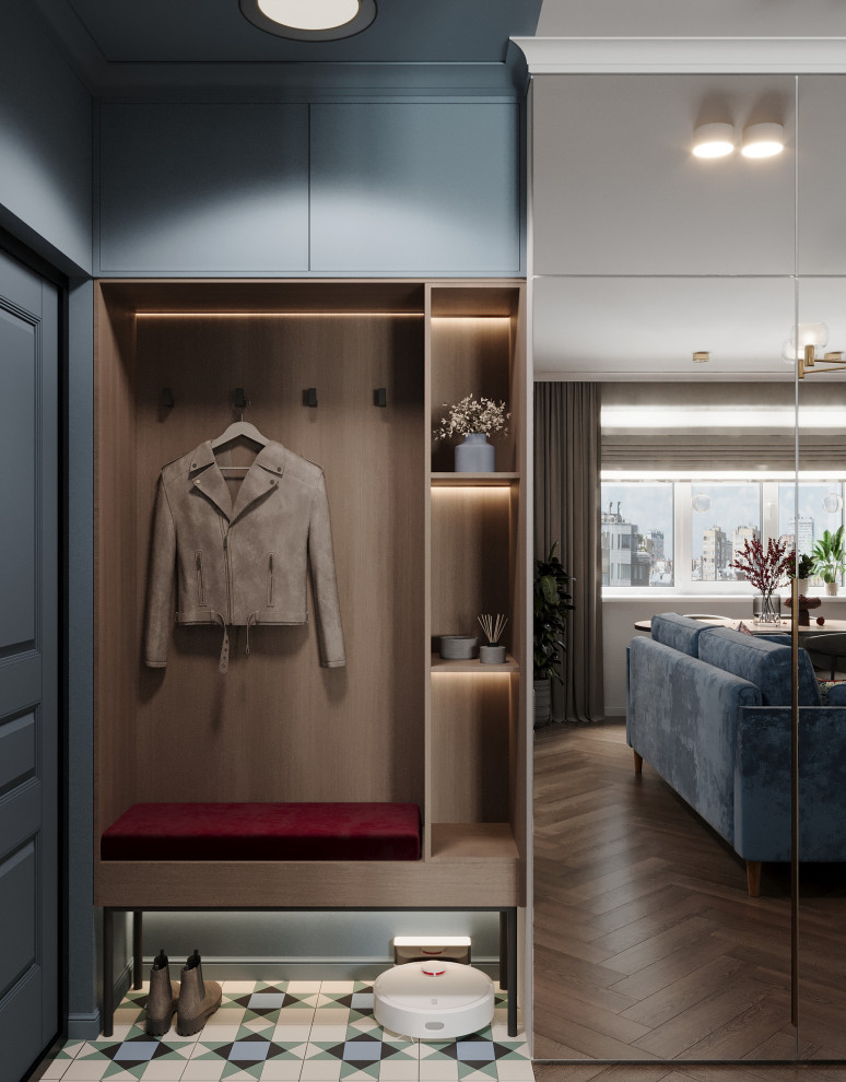 Яркие акценты в современной классике 73м2