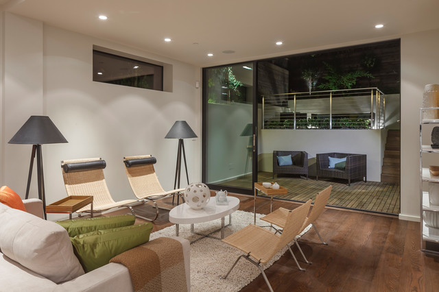 San Francisco modern-wohnbereich