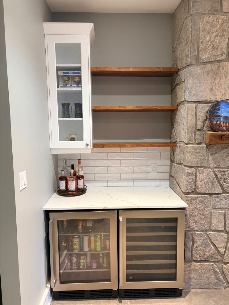 Custom Kitchenette & Coffee Bar
