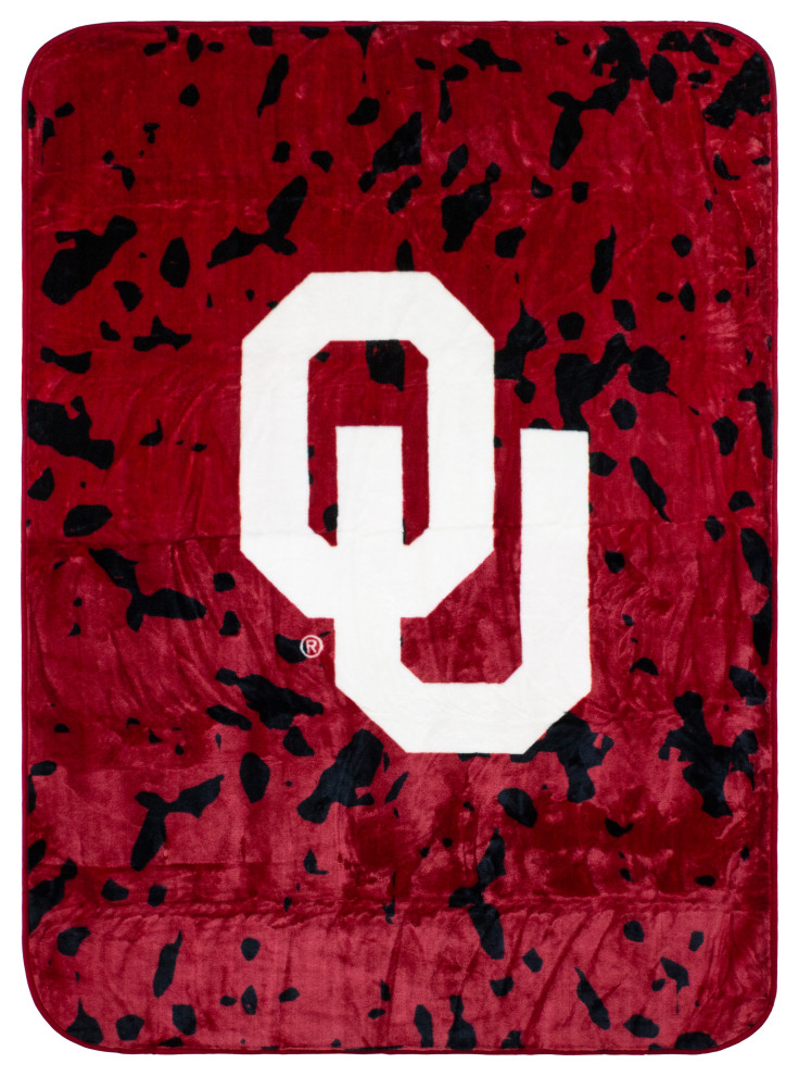 Oklahoma Sooners Throw Blanket, Bedspread