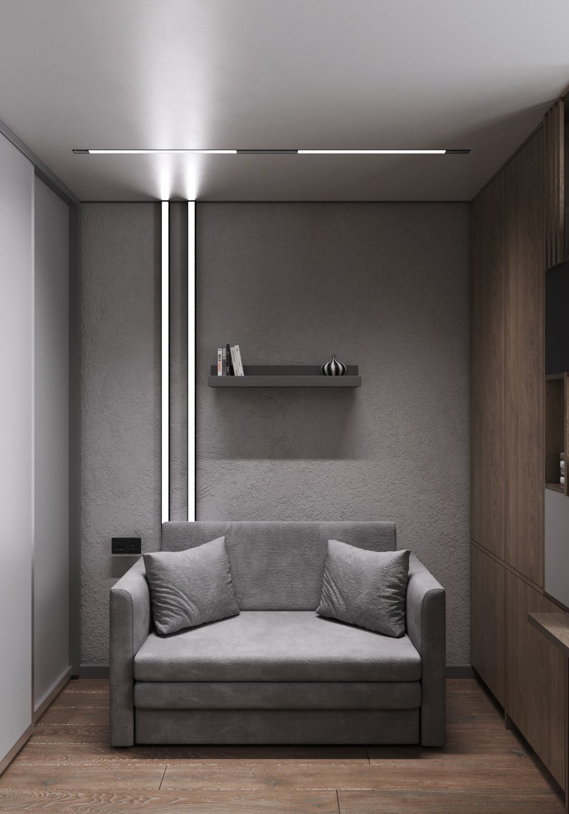 3-х комнатная квартира в одном стиле