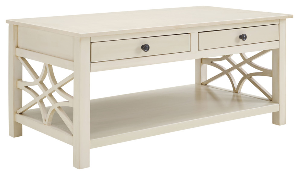 Whitley Antique White Coffee Table