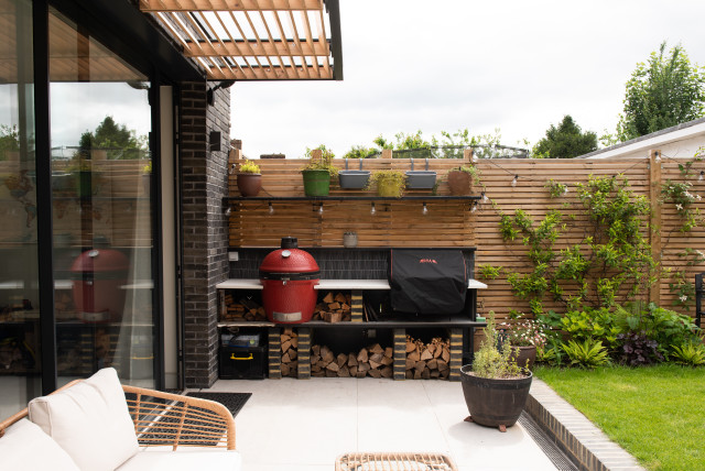 Photographer's home contemporary-uteplats