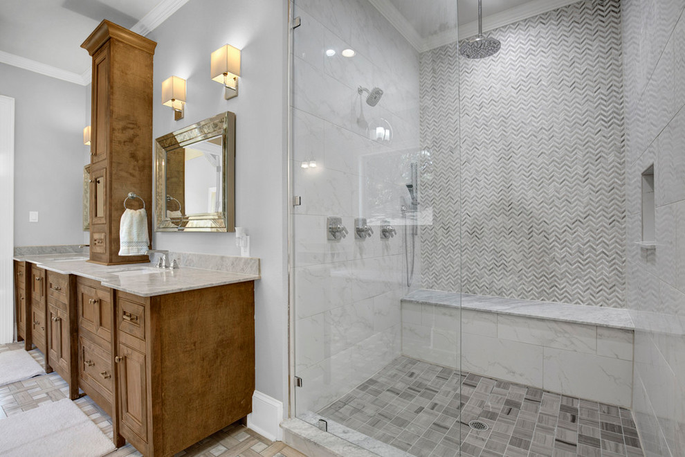 Bathroom - transitional bathroom idea