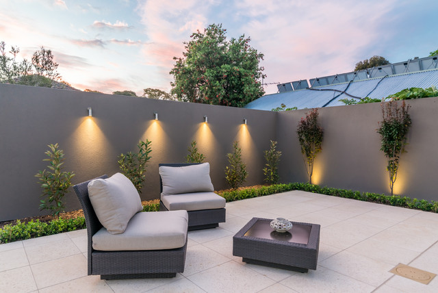 Malvern Residence contemporary-uteplats