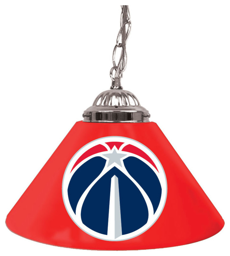 Washington Wizards NBA Single Shade Bar Lamp - 14 inch