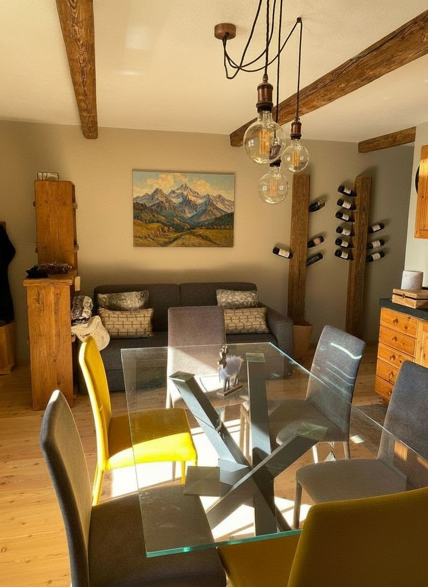Appartamento di montagna 90 mq ristrutturato su misura in Valle di Cogne