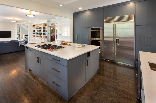 A Transitional Style Kitchen Design transitional-kitchen