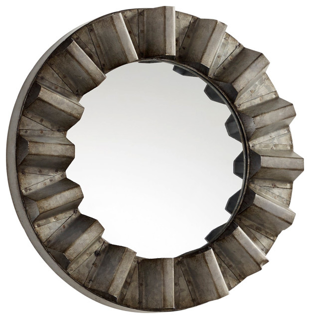 Argos Mirror, Small Farmhouse Wall Mirrors by Hudson Home Decor Houzz