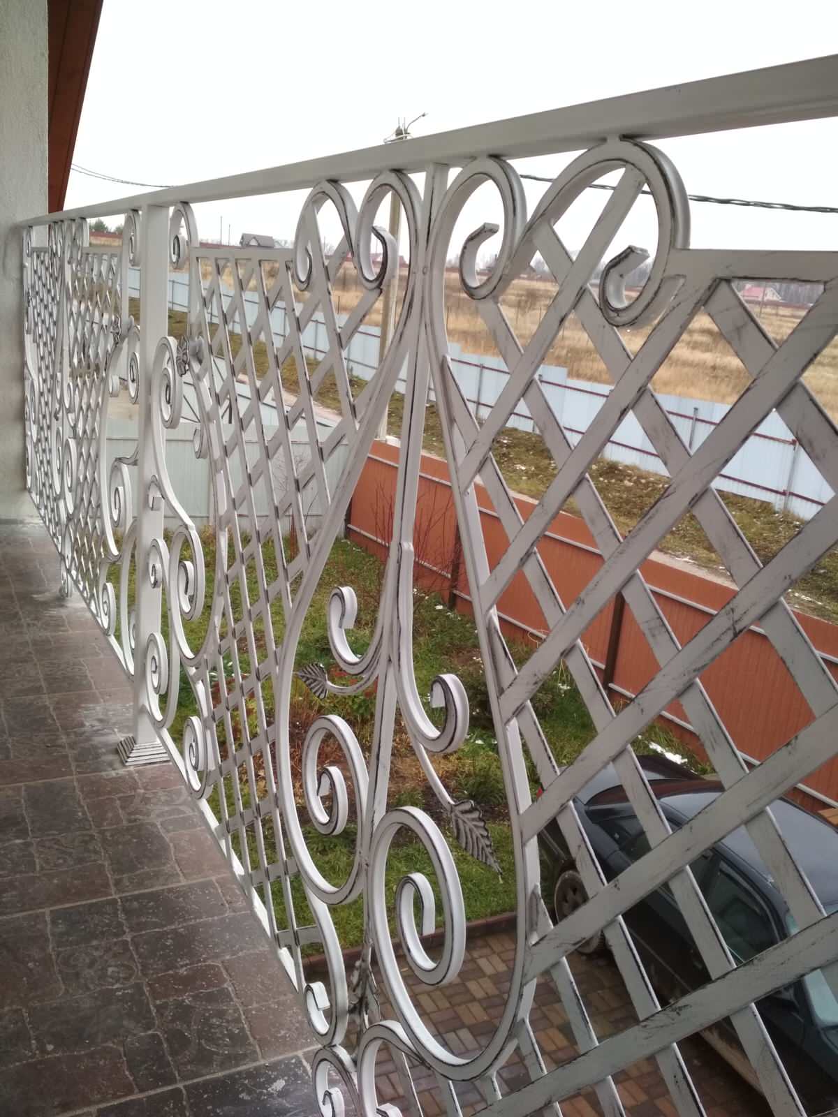 Балконное ограждение и французкий балкон в Заокске