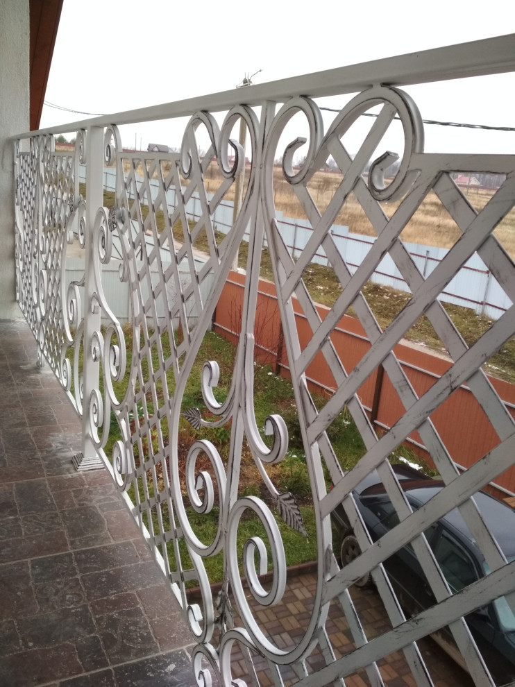 Балконное ограждение и французкий балкон в Заокске