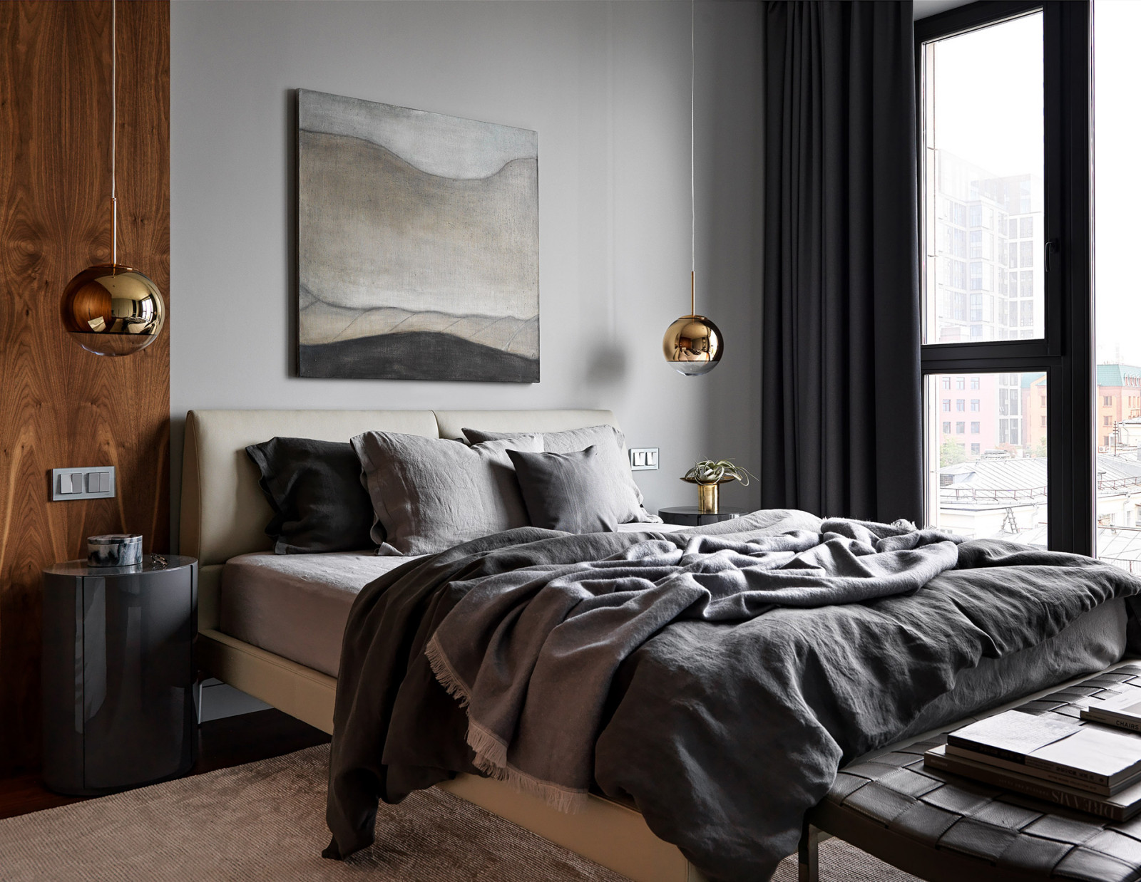 Apartment with a view of Moscow City