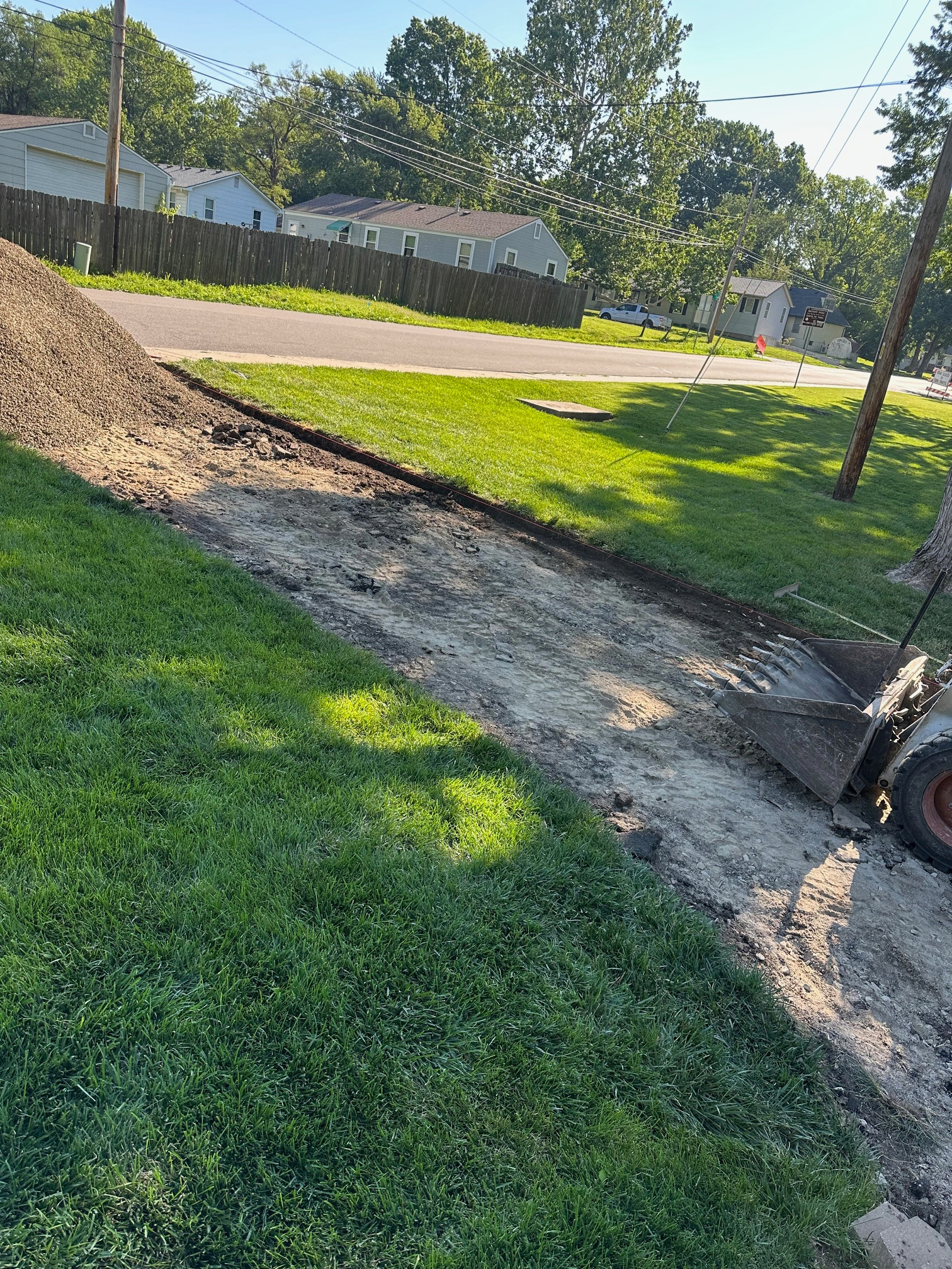 Large Concrete Driveway Project