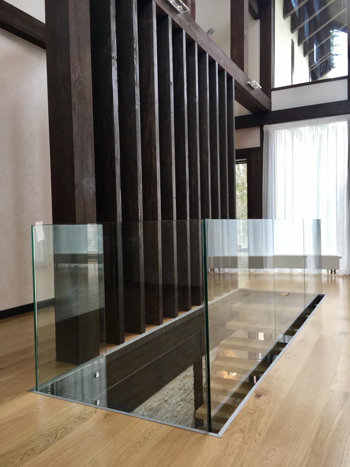 Лестница в доме фахверк