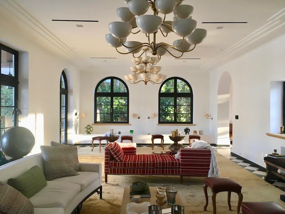 Miami Beach House Renovation - Contemporary - Living Room - by Atelier ...