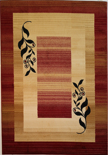 Red Casual Rug (7'10''x9'10'')