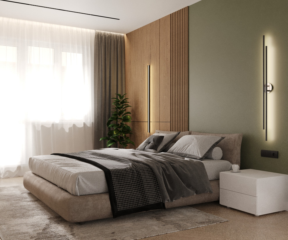 Спальня в ЖК Александровский